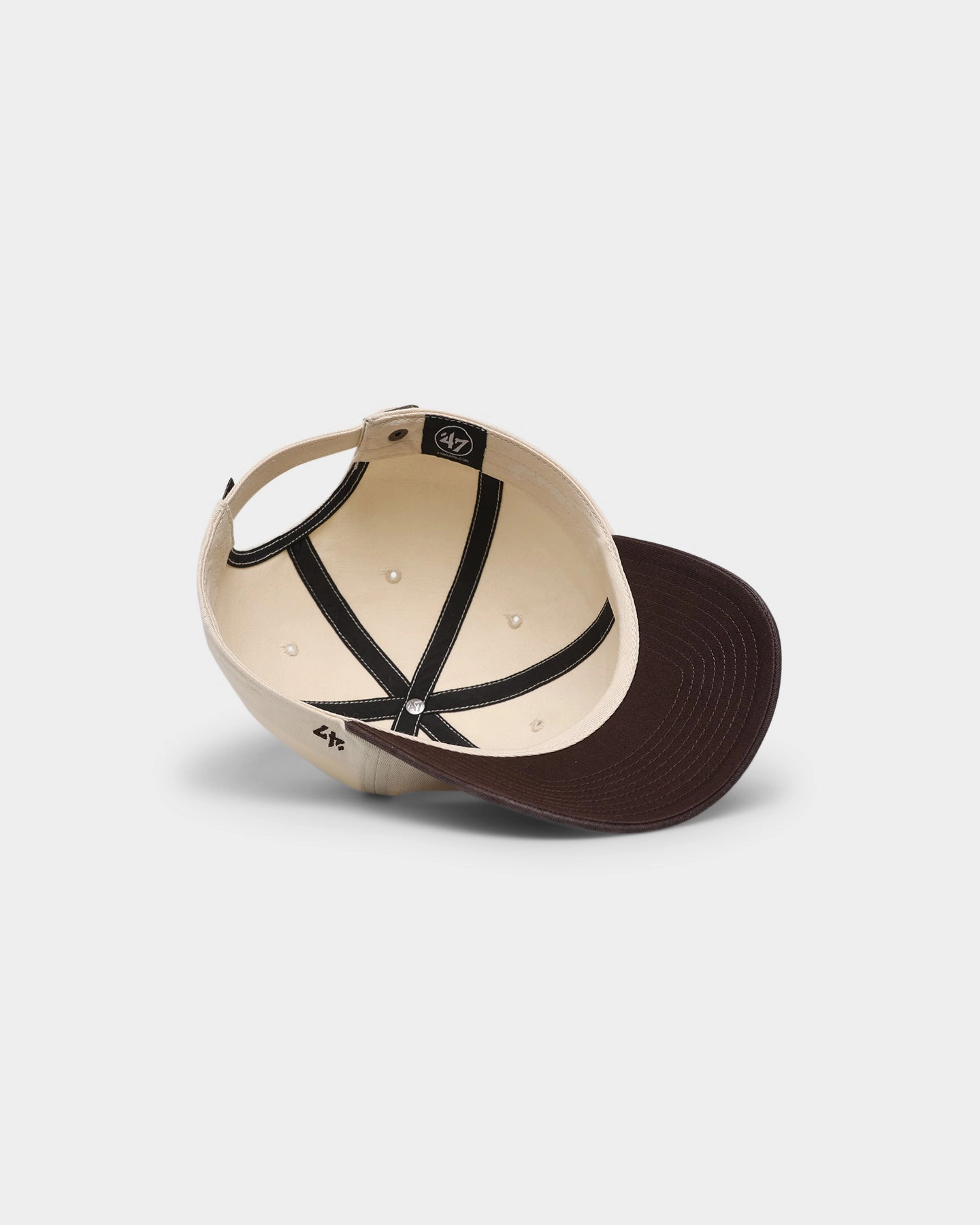 47 Brand New York Yankees 'Cookies & Cream' Clean Up Strapback Natural/Brown