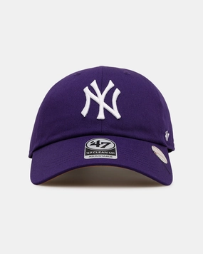 47 Brand New York Yankees 'Yankees Color Wheel' Suede Undervisor 47 Clean Up Strapback Purple