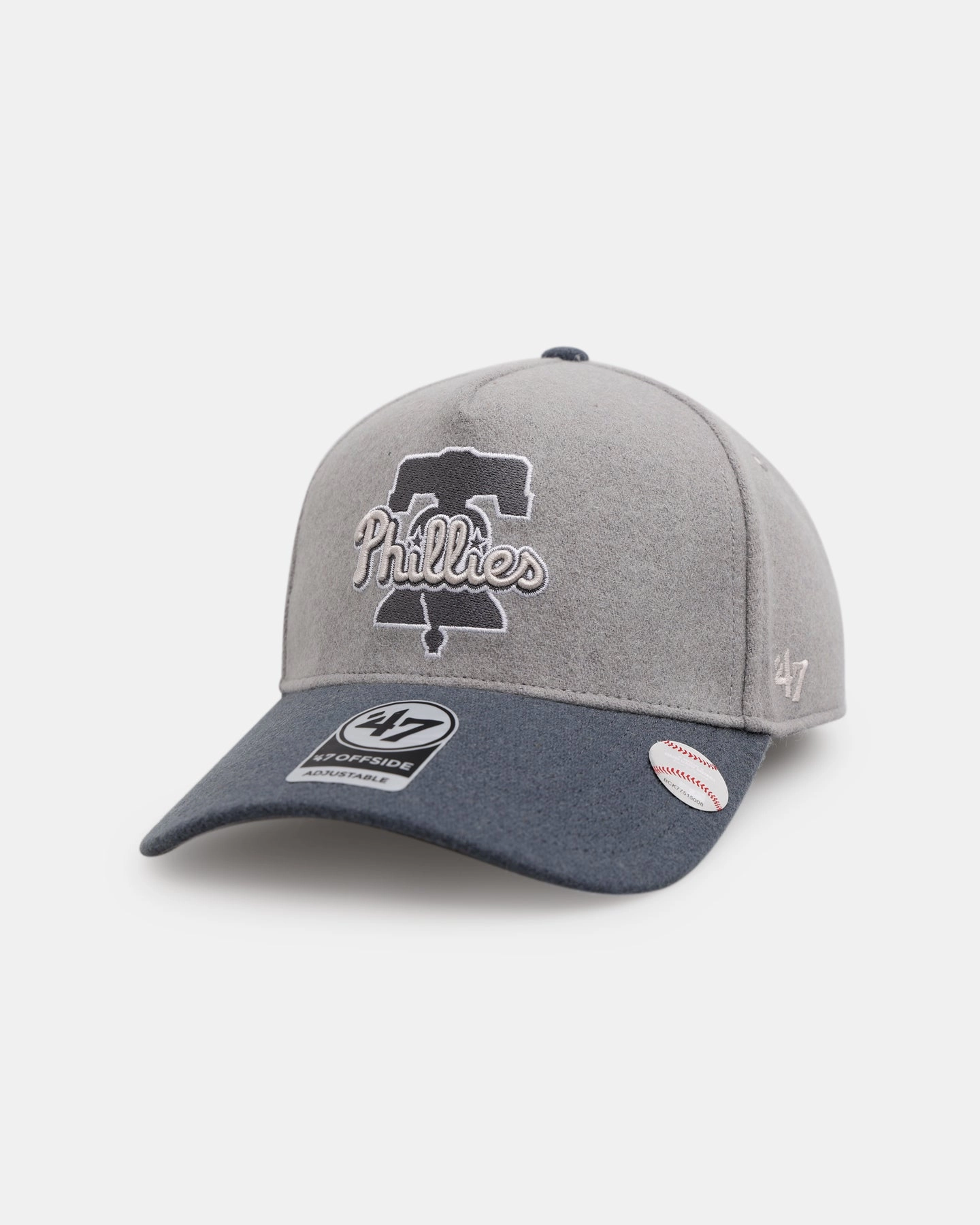 47 Brand Philadelphia Phillies 'Shades Of Gray' 47 Offside Snapback Cement