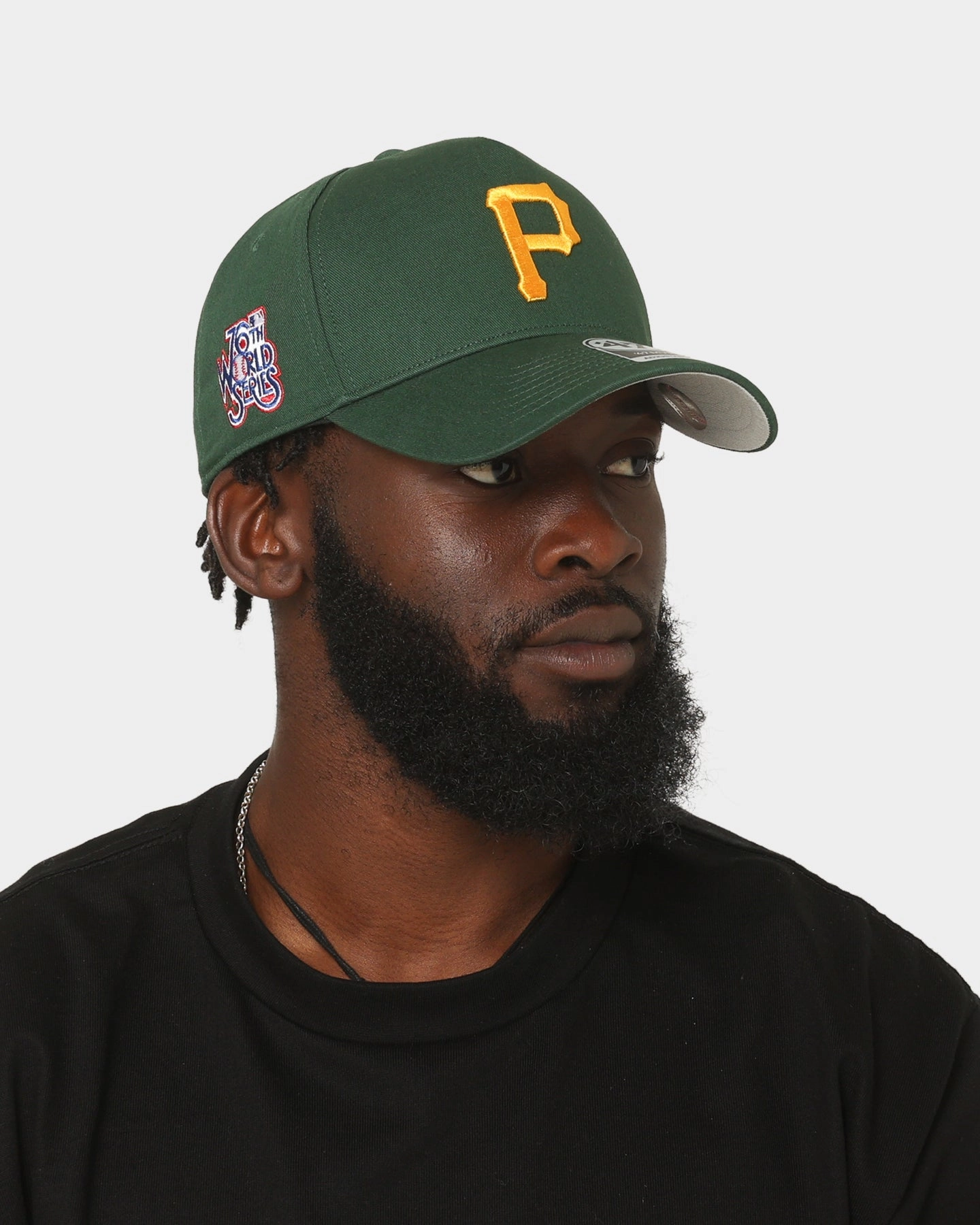 47 Brand Pittsburgh Pirates Sure Shot MVP DT Snapback Dark Green/Red
