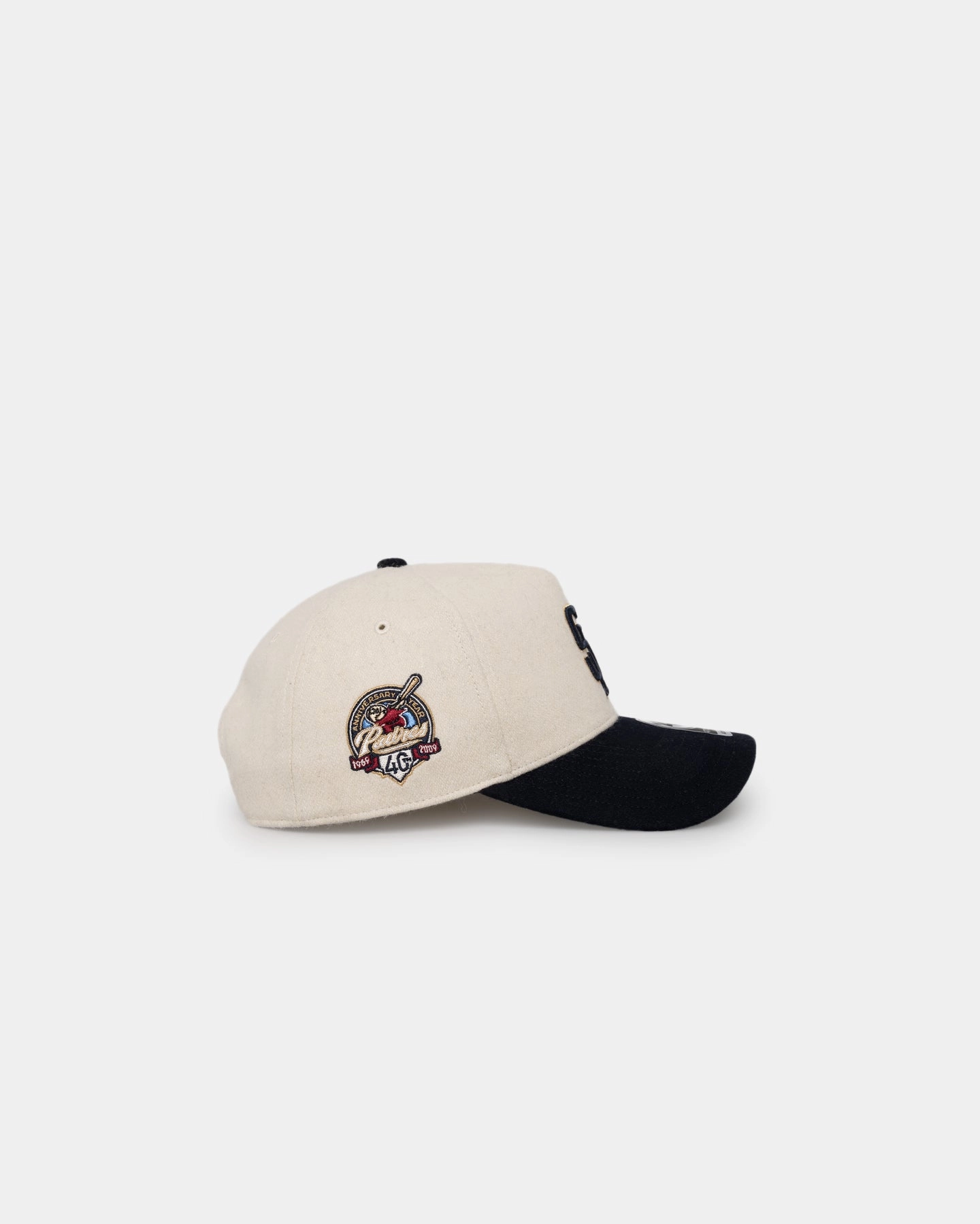 47 Brand San Diego Padres 'Wooly Offside DT' Sure Shot Snapback Natural/Navy