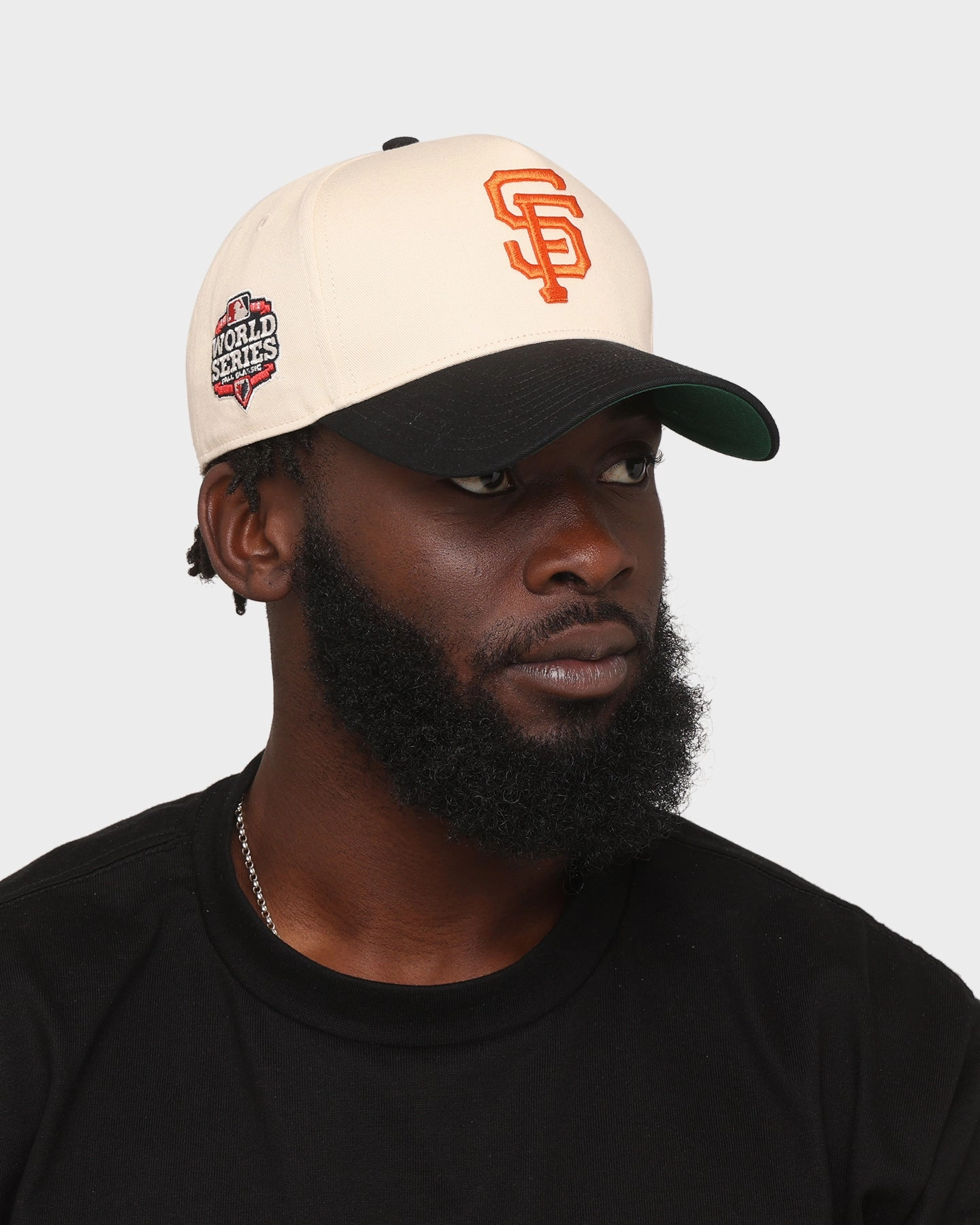 47 Brand San Fransisco Giants Sure Shot MVP DT Snapback Natural/Black