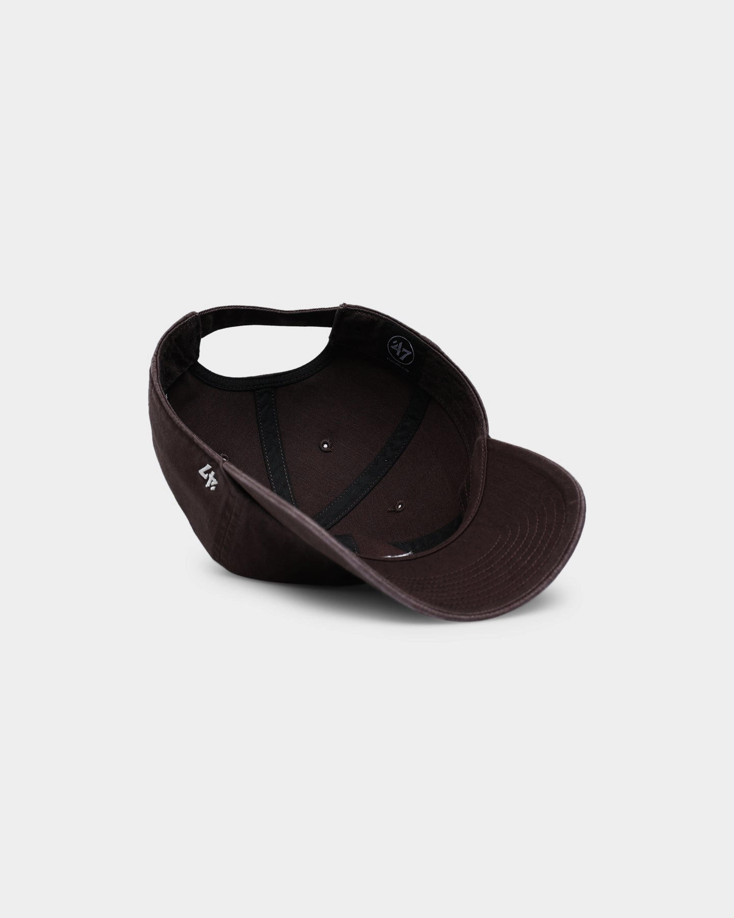 47 Brand San Jose Sharks Clean Up Strapback Brown