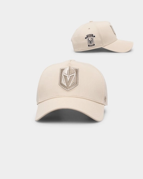 47 Brand Vegas Golden Knights 'Caramel Swirl' Sure Shot TT Cotton MVP Snapback Natural/Khaki
