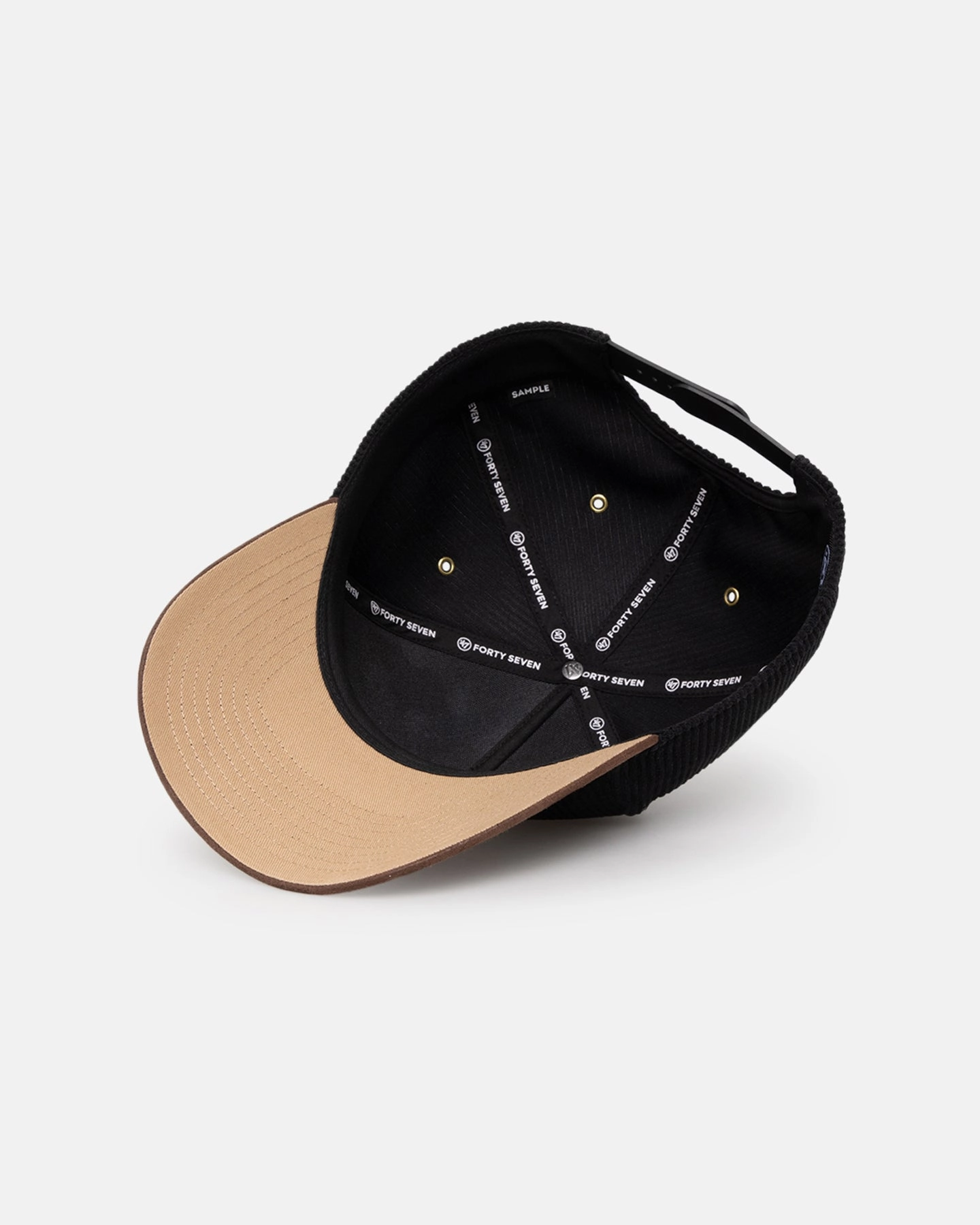47 Brand Vegas Knights 'Black Barren' 47 Offside DT Snapback Black