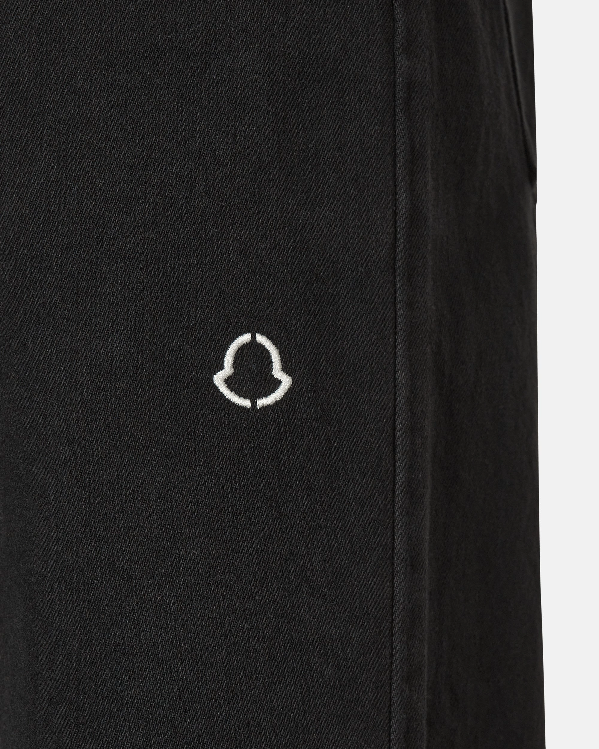 7 Moncler FRGMT Hiroshi Fujiwara Black Wash Jeans Black