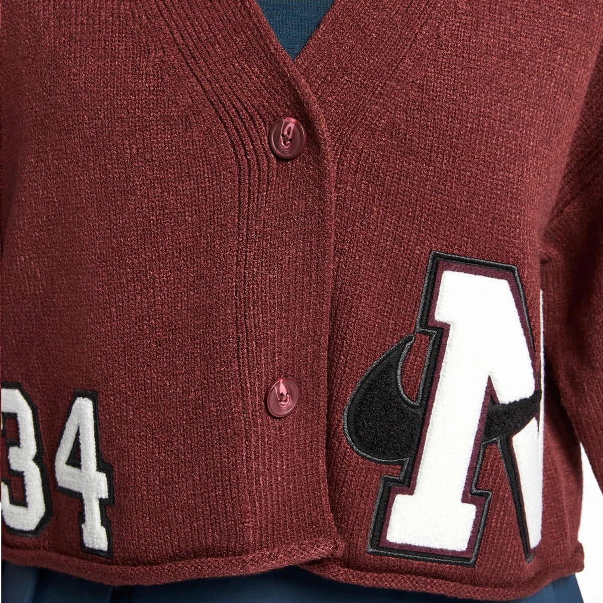 '  YOON Cardigan 'Dark Team Red'