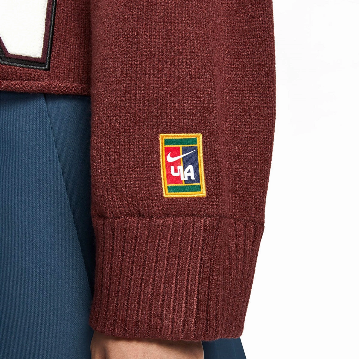 '  YOON Cardigan 'Dark Team Red'