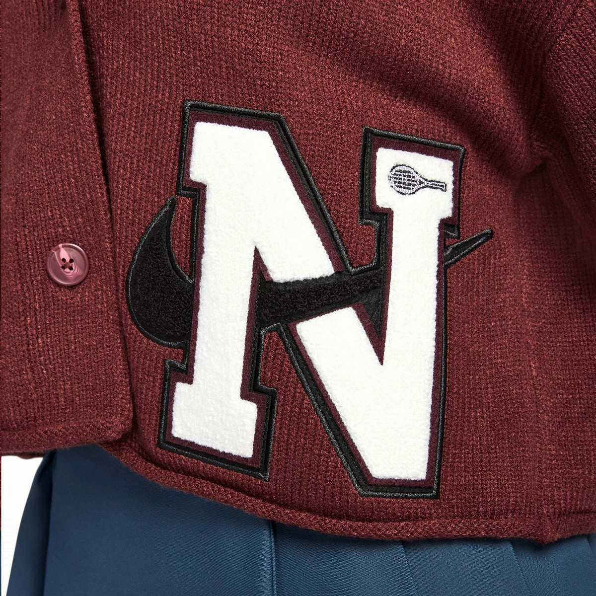 '  YOON Cardigan 'Dark Team Red'