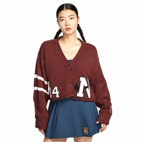 '  YOON Cardigan 'Dark Team Red'