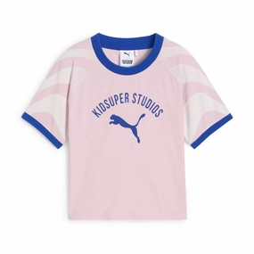   Kidsuper Wmns Tee 'Rose Mauve'
