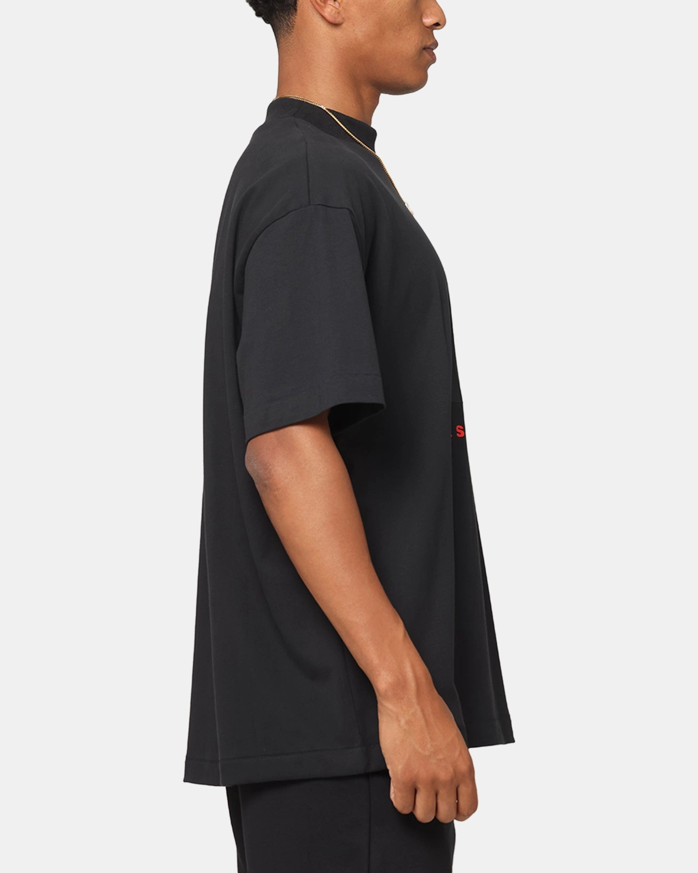 Adidas One Jersey Basketball T-Shirt Black/Red