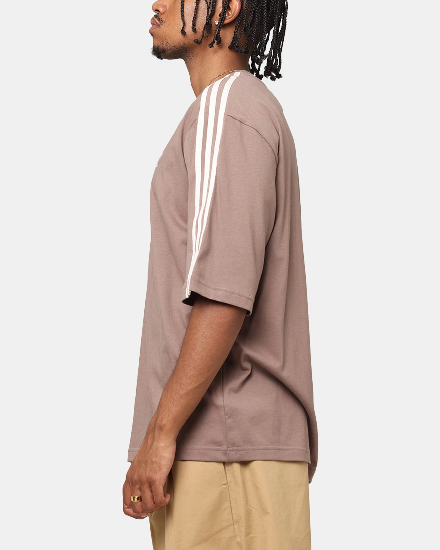 Adidas Oversized T-Shirt Brown