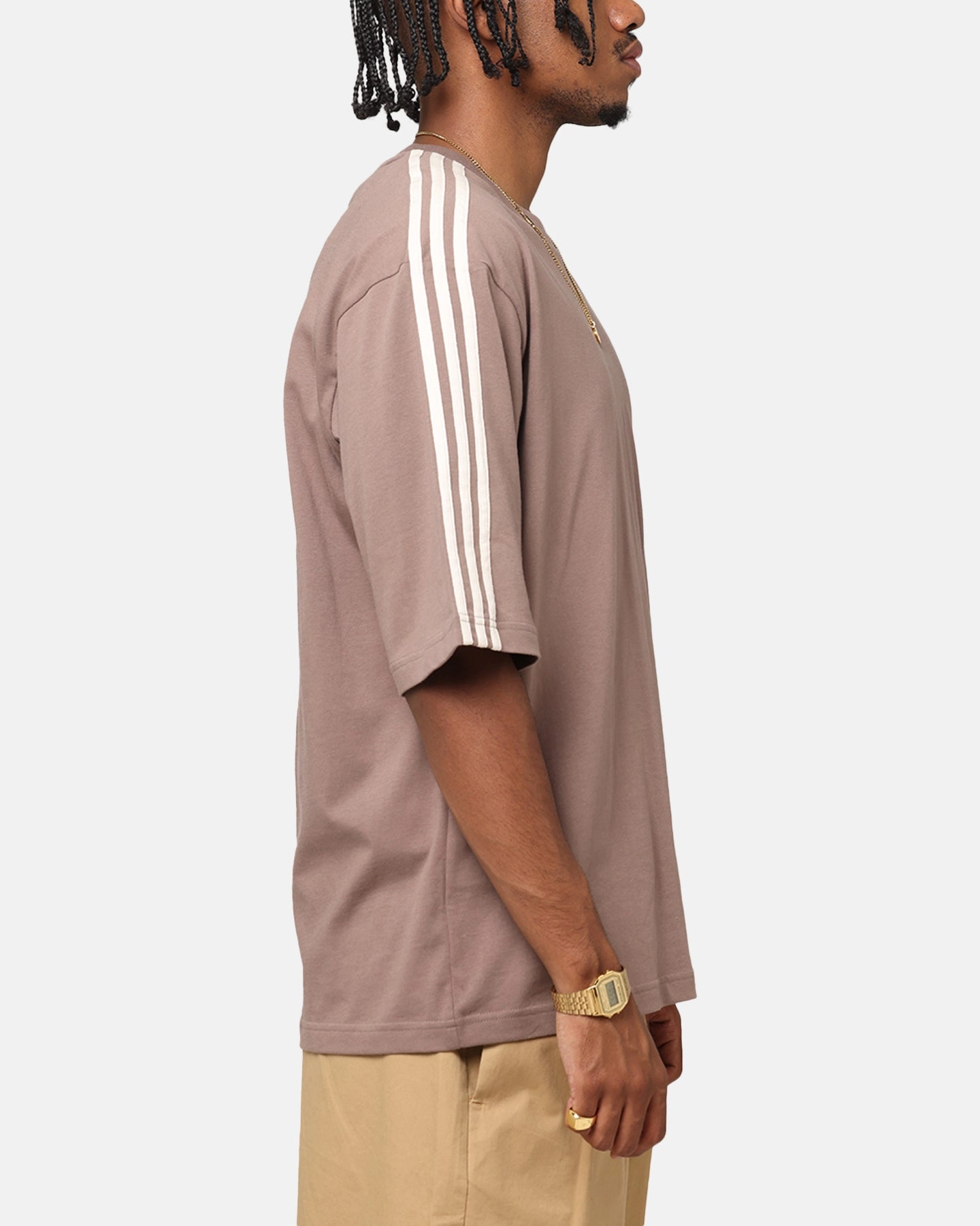 Adidas Oversized T-Shirt Brown