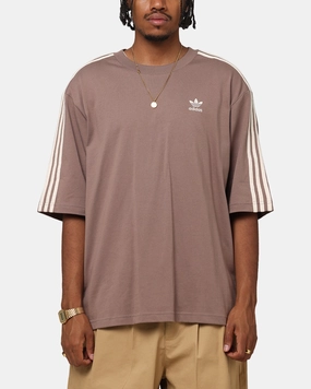 Adidas Oversized T-Shirt Brown