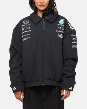 adidas x Mercedes-AMG PETRONAS Formula One F1 2025 Team Jacket Black/White