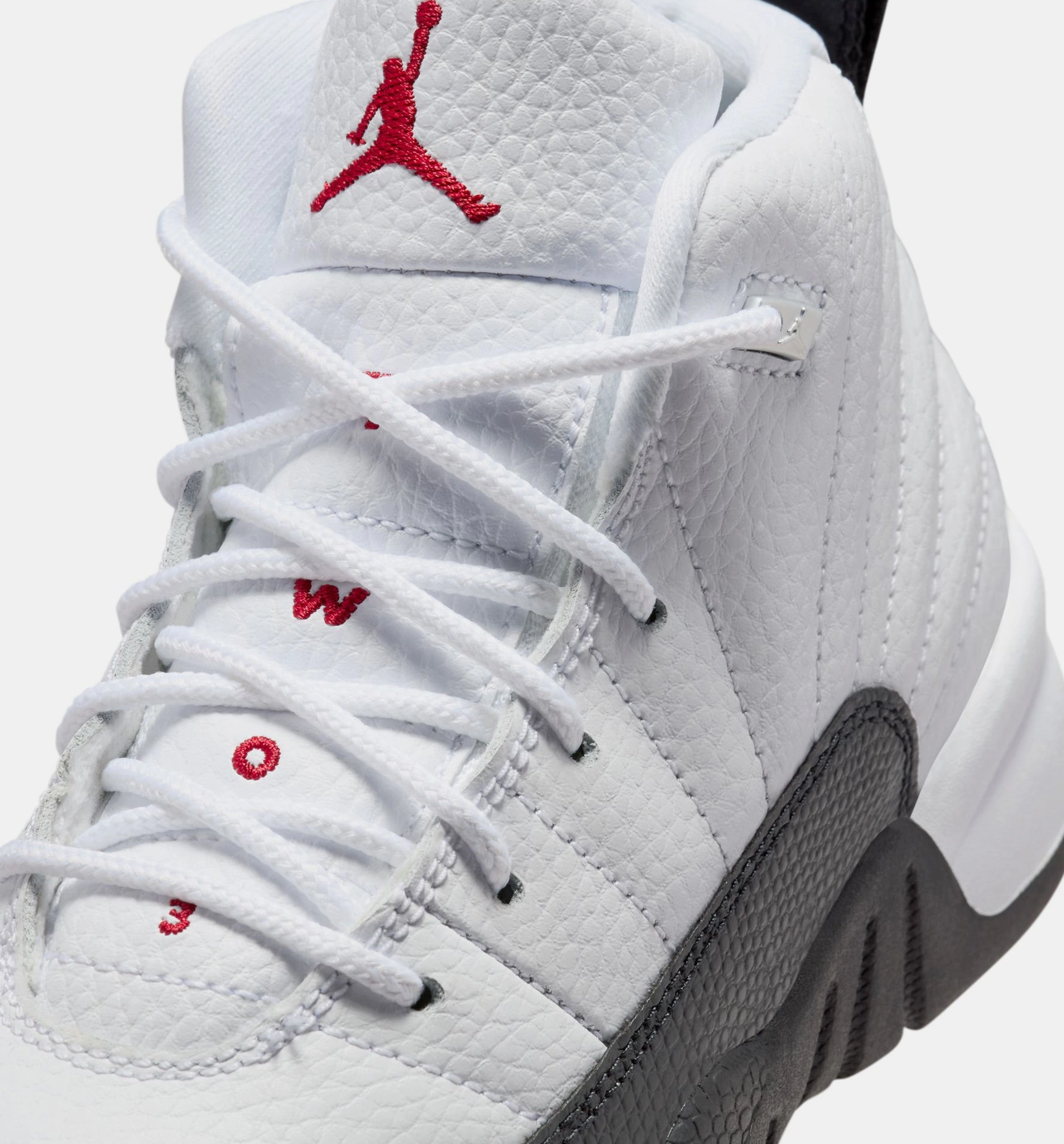 Air Jordan 12 Retro Taxi Flip Preschool Lifestyle Shoe - White/Gym Red/Black