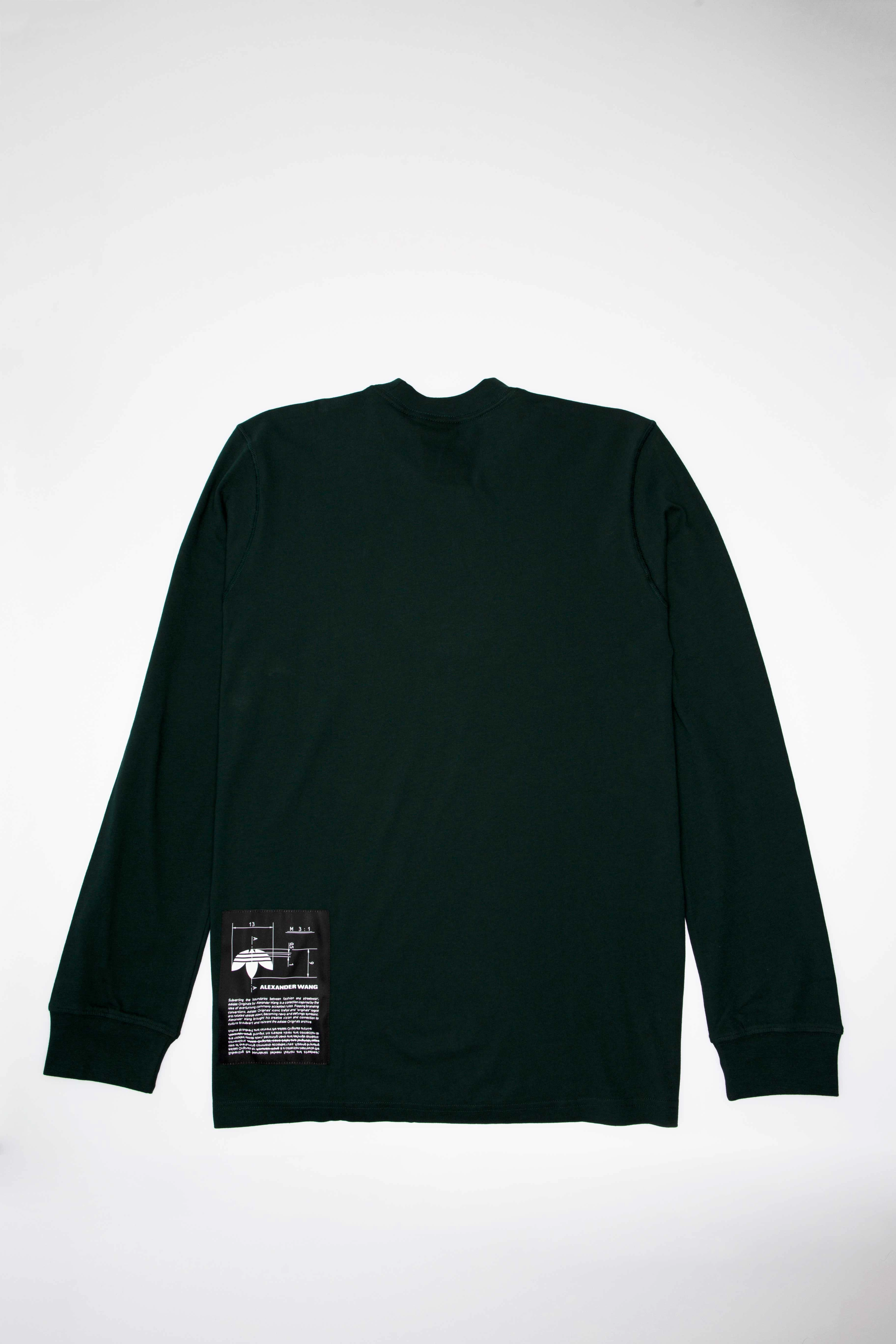 Alexander Wang X adidas Collection AW Long Sleeve Mens Shirt - Green/Green