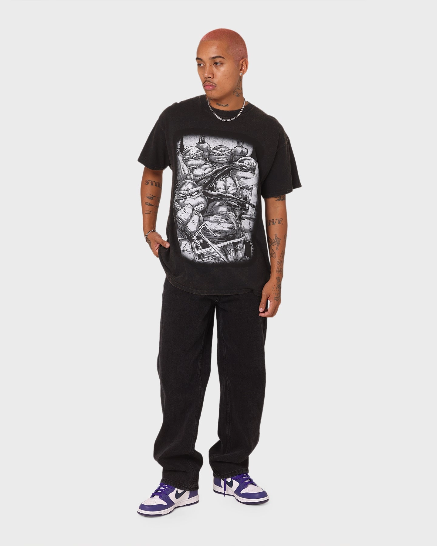 American Thrift American Thrift x Teenage Mutant Ninja Turtles Vintage T-Shirt Vintage Black
