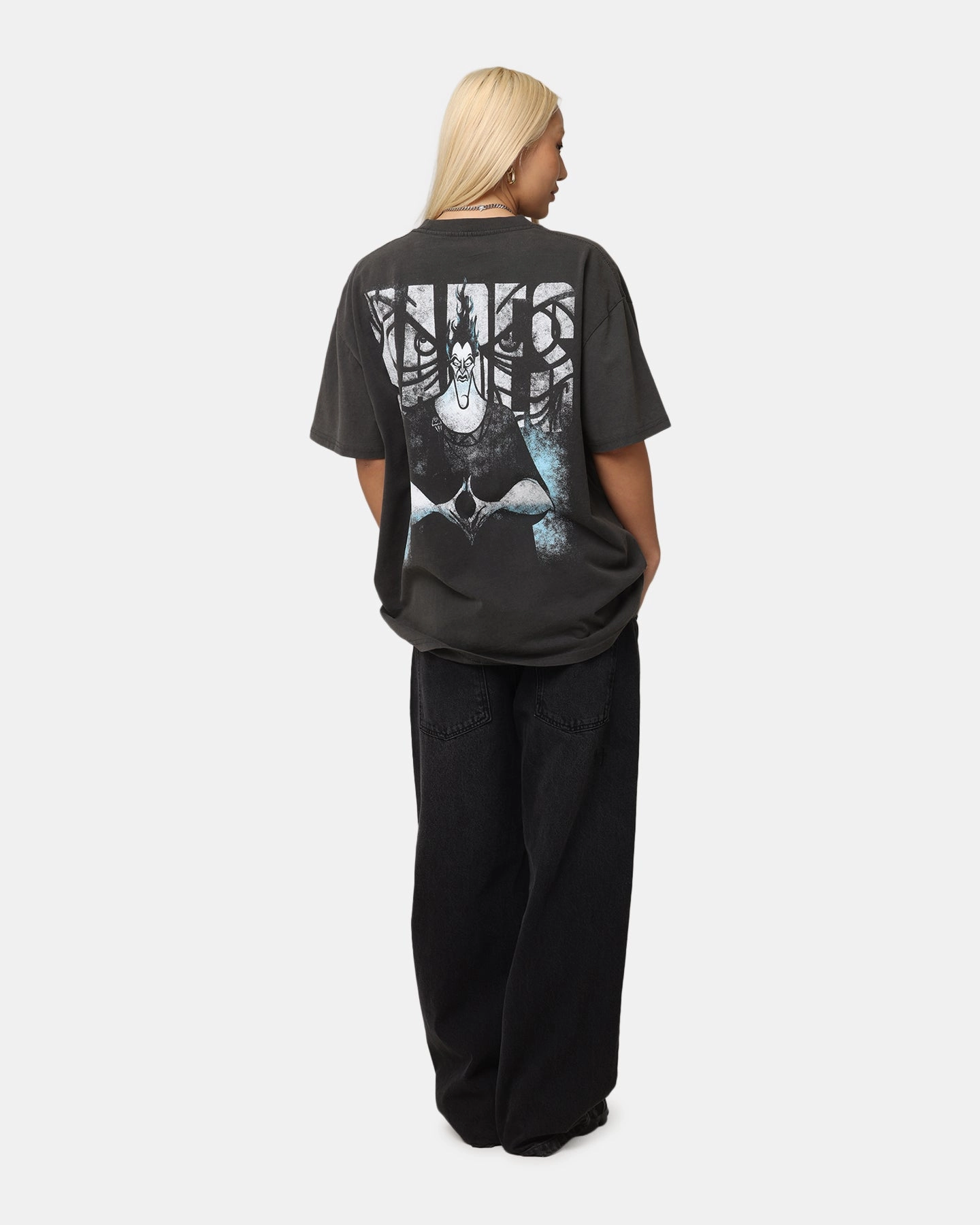 American Thrift Disney Hercules Hades Heavyweight T-Shirt Black Wash