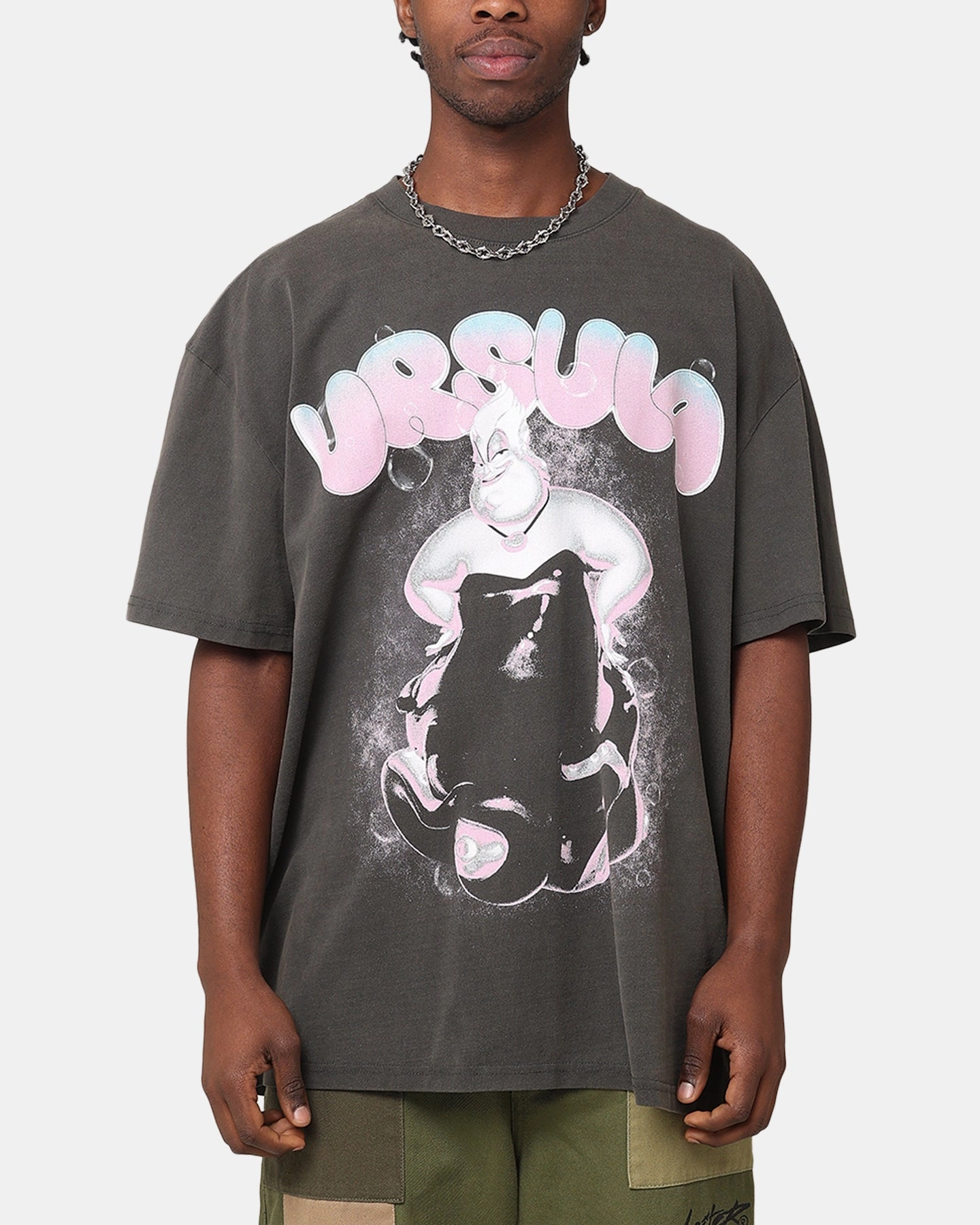 American Thrift Disney The Little Mermaid Ursula Heavy T-Shirt Black Wash