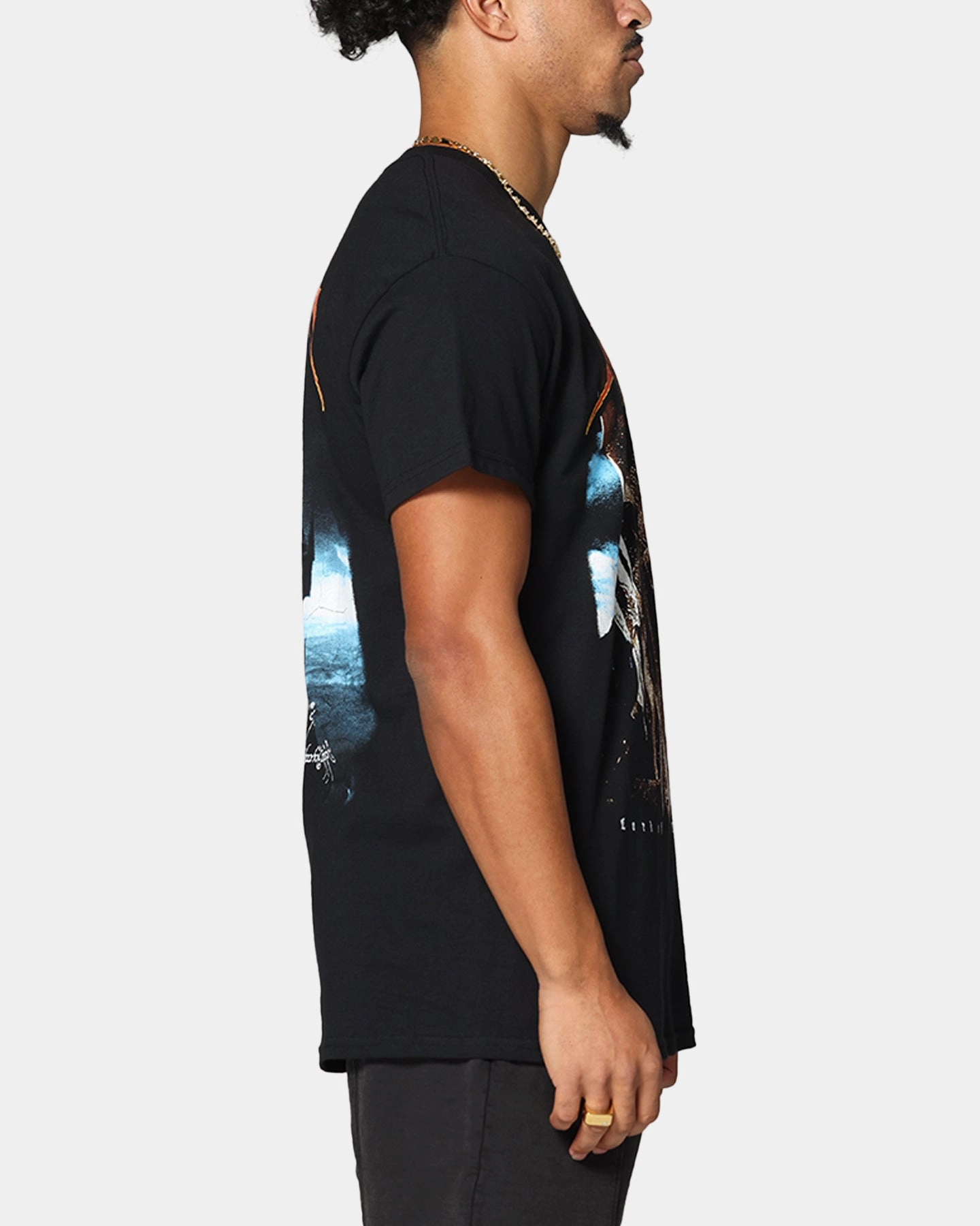 American Thrift X The Lord Of The Rings Sauron T-Shirt Black