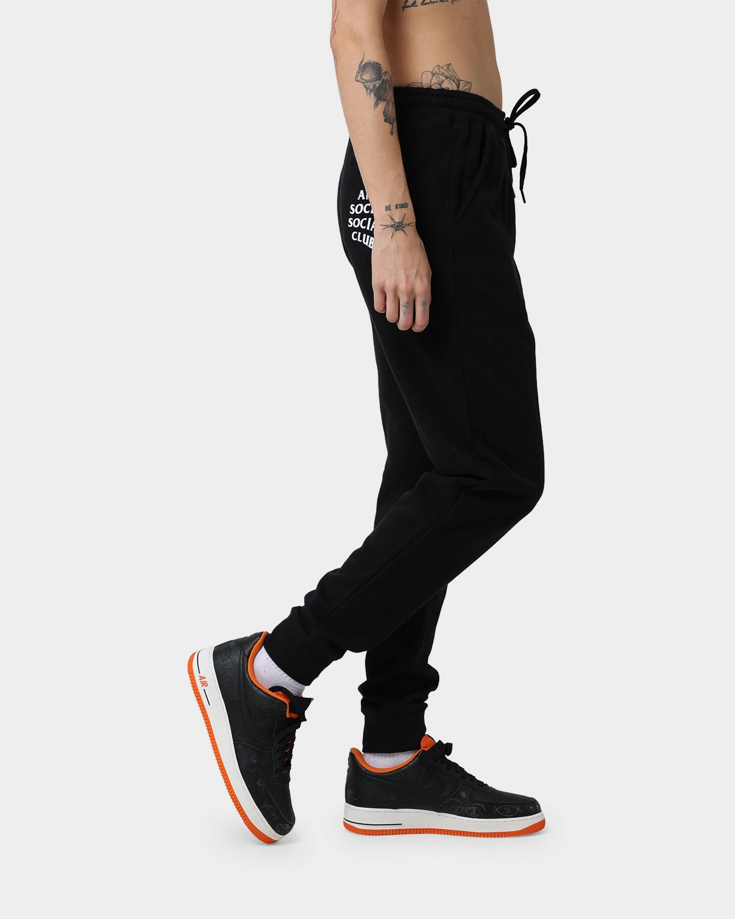 Anti Social Social Club Official Sweat Pants Black