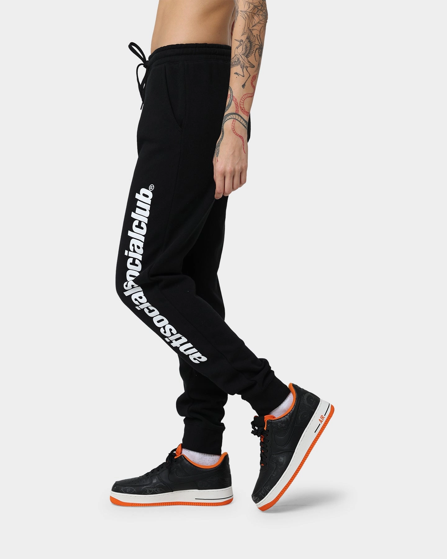 Anti Social Social Club Official Sweat Pants Black