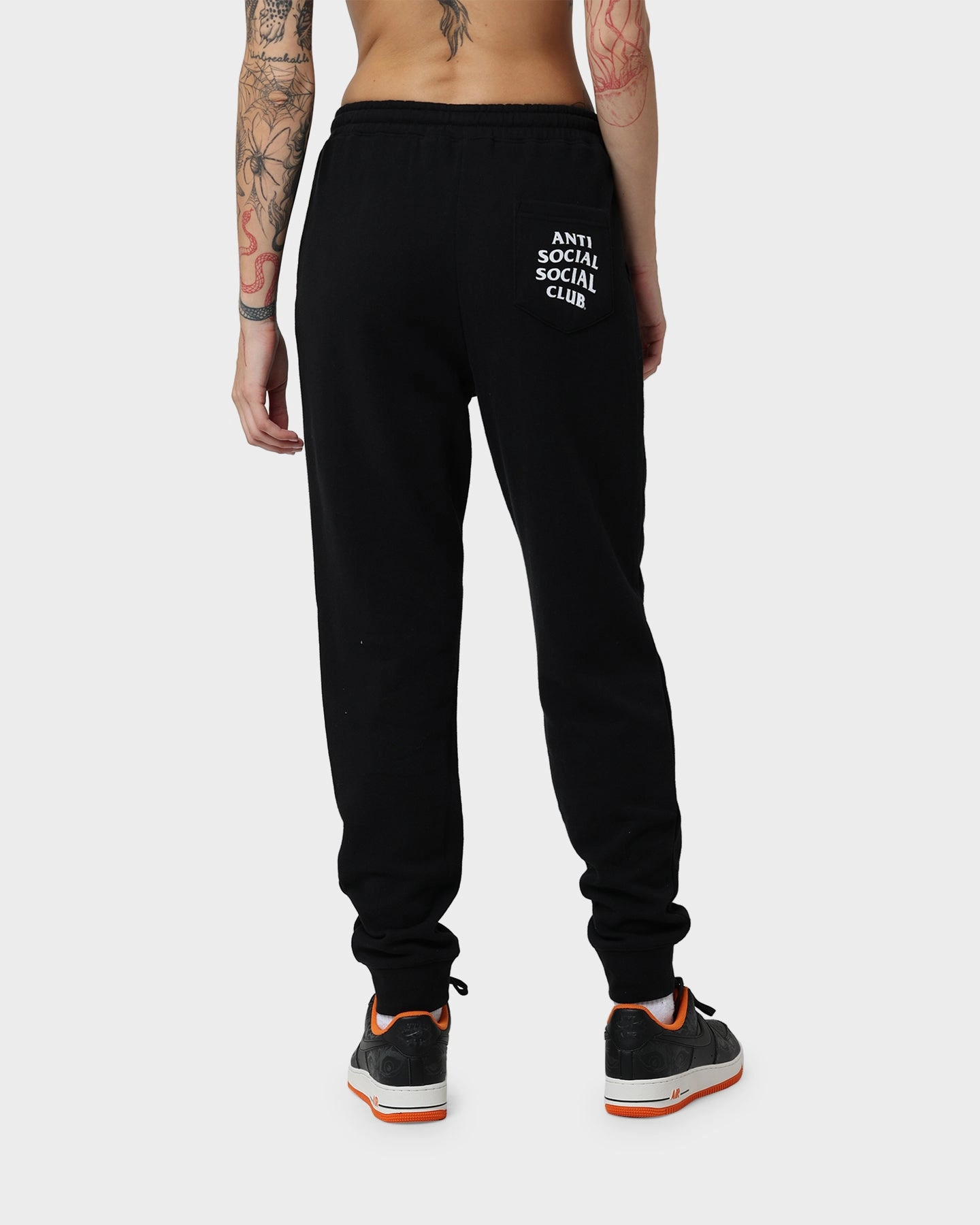 Anti Social Social Club Official Sweat Pants Black