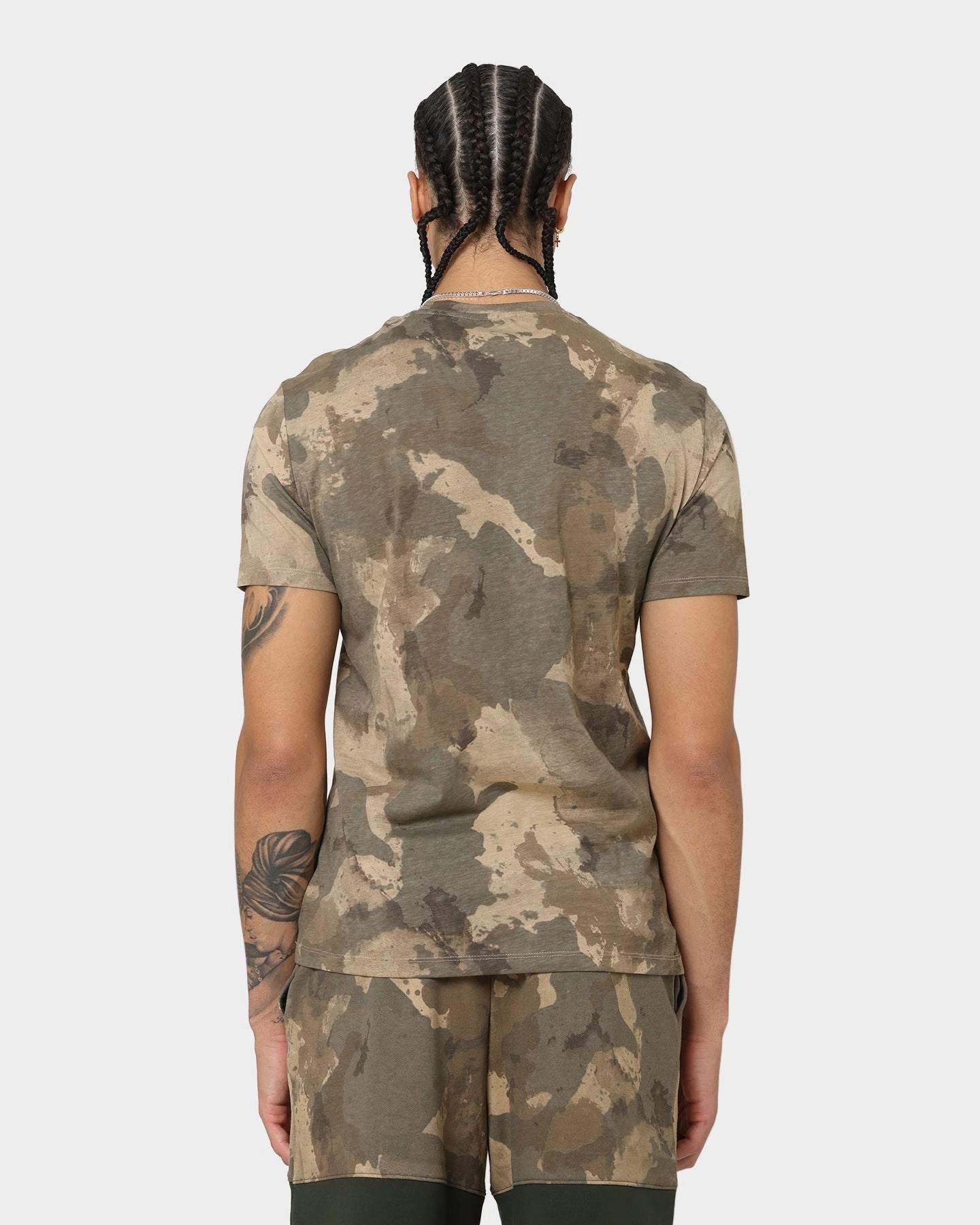 Armani Exchange Camo T-Shirt Desert Camou Ao