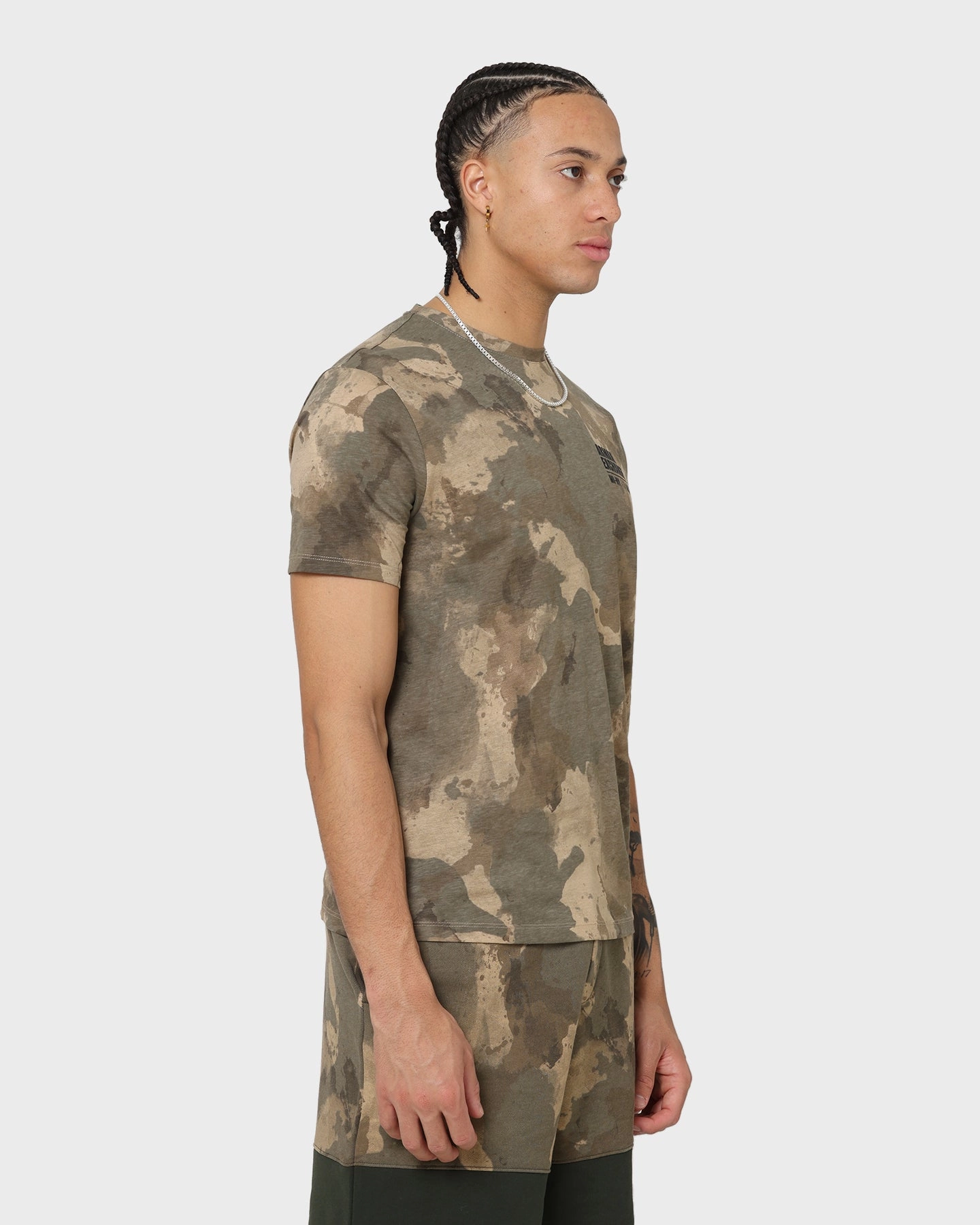 Armani Exchange Camo T-Shirt Desert Camou Ao