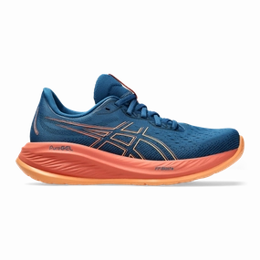Asics Gel Cumulus 26 - Rich Navy - Faded Orange