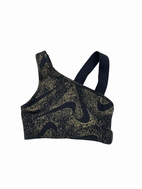Athletic Bra By Nike Apparel In Black & Gold. Size: Xs