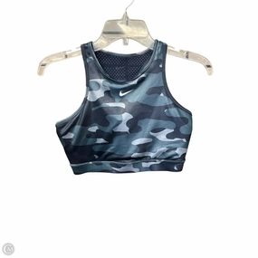 Athletic Bra By Nike Apparel In Camouflage Print, Size: M