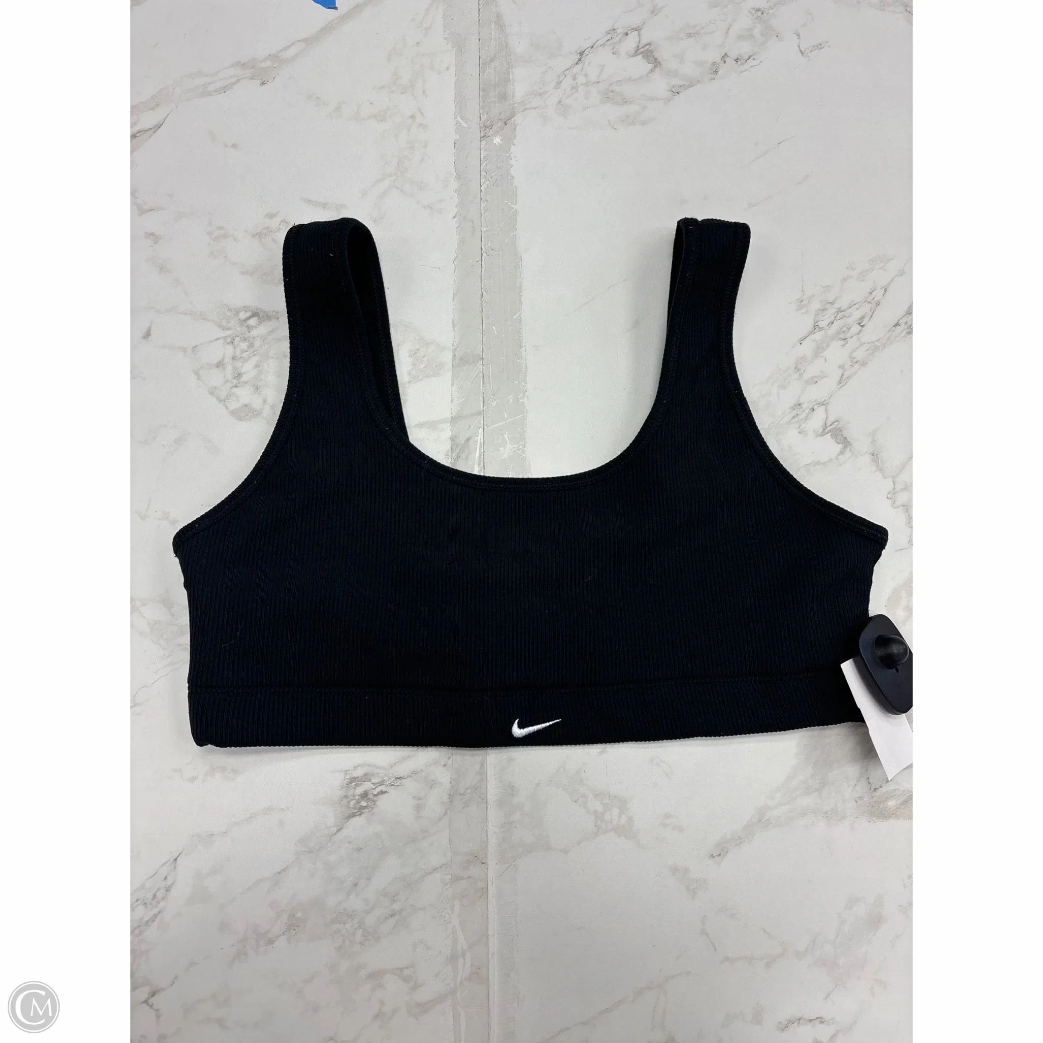 Athletic Bra By Nike In Black, Size: M
