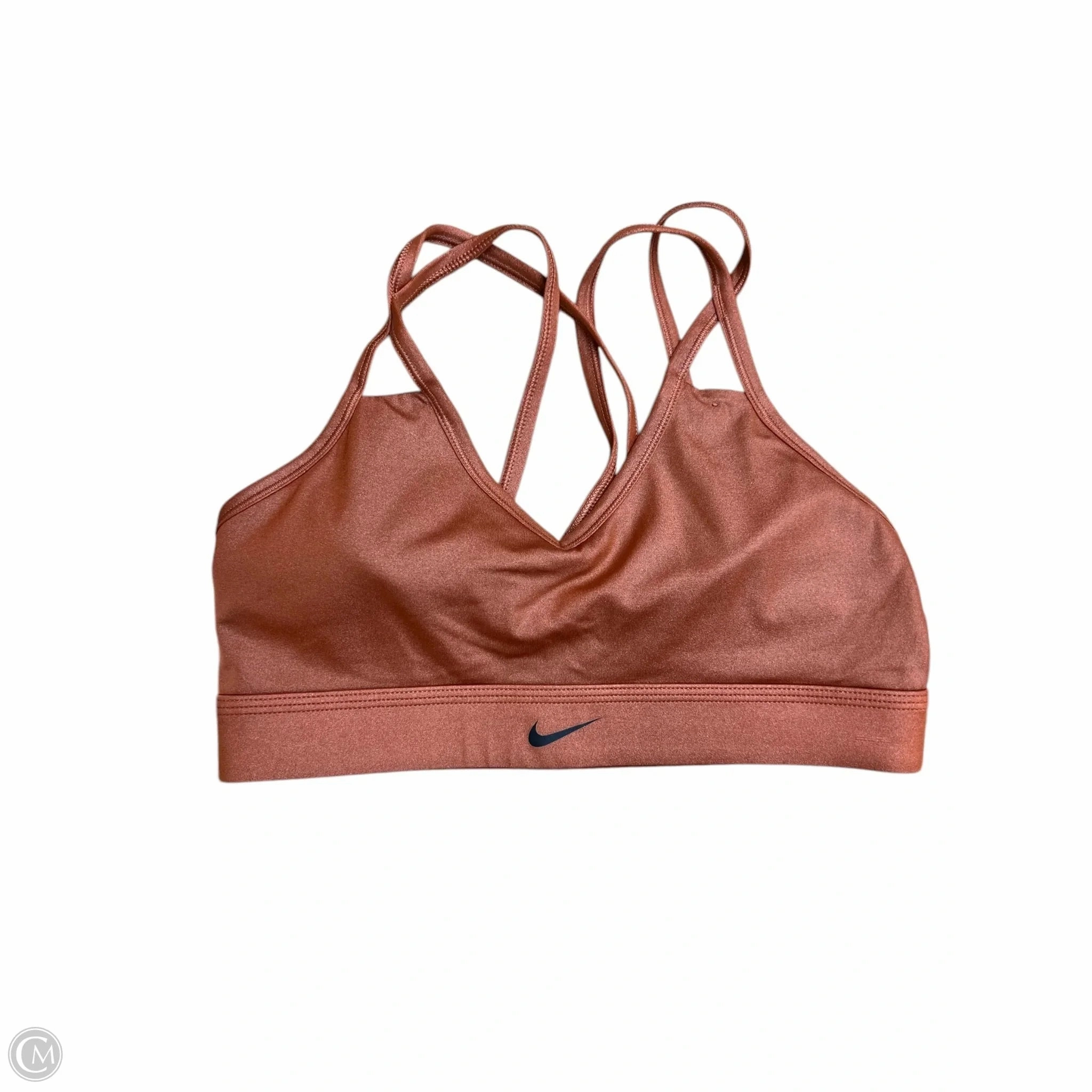 Athletic Bra By Nike In Orange. Size: M