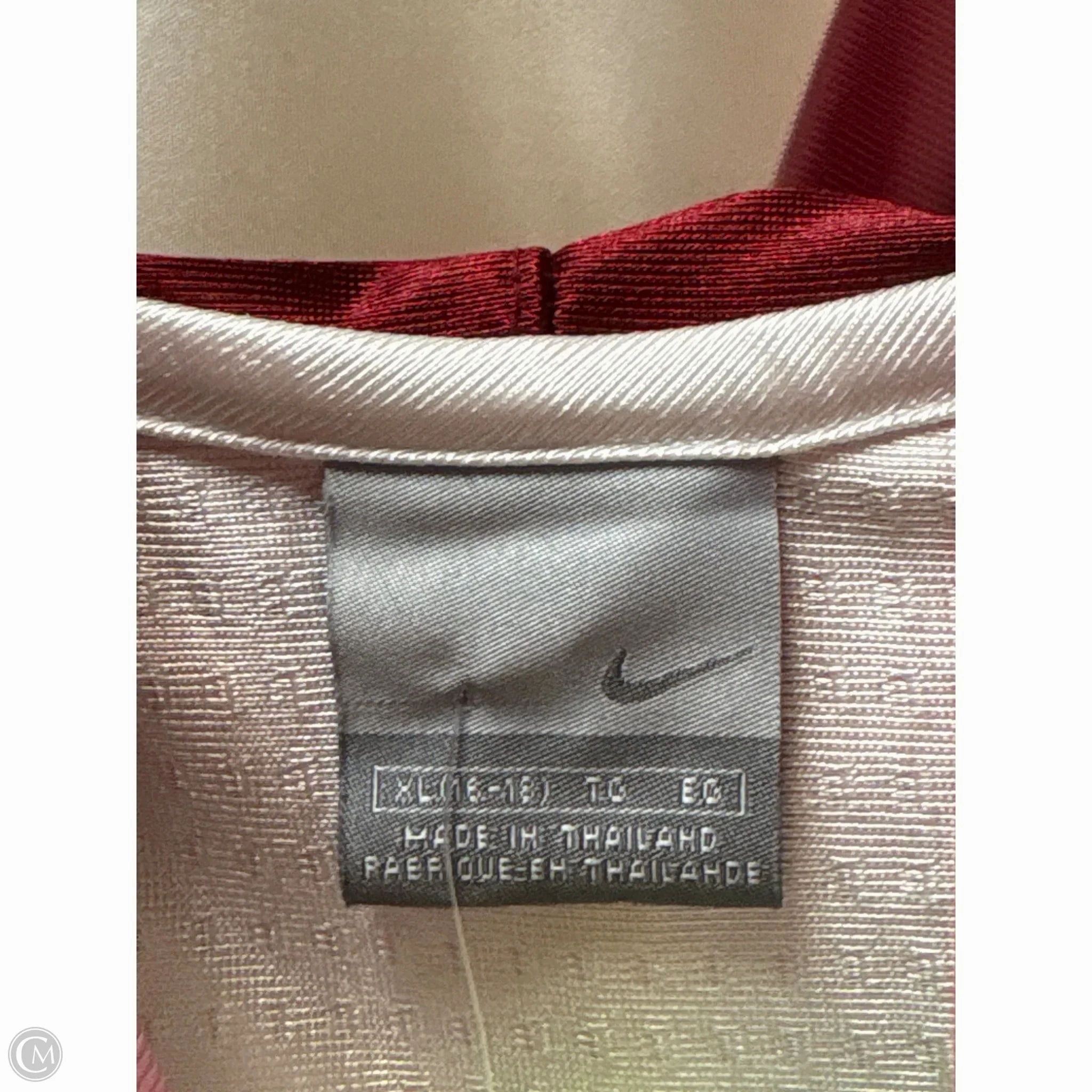 Athletic Jacket By Nike In Pink, Size: Xl