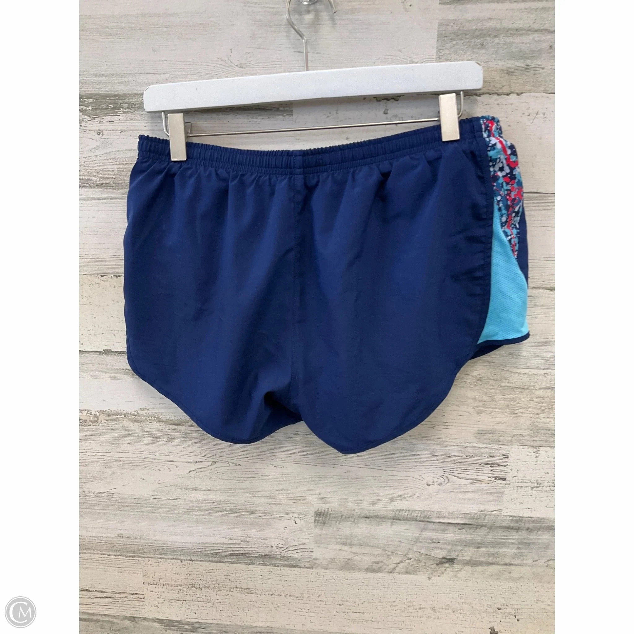 Athletic Shorts By Nike Apparel In Navy, Size: M