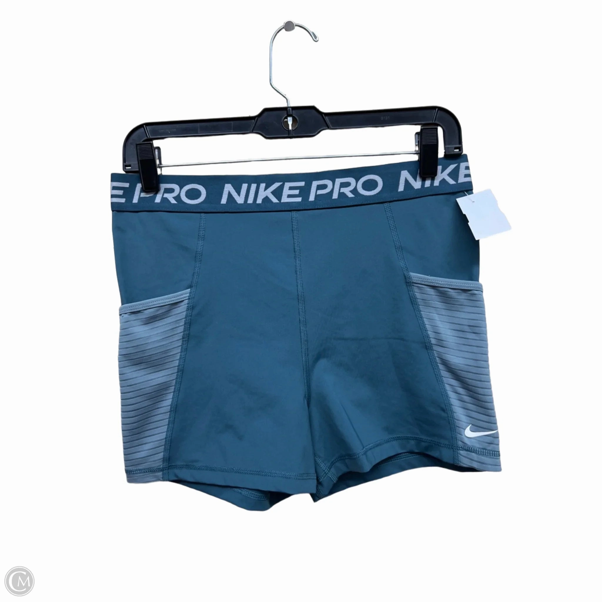 Athletic Shorts By Nike In Blue, Size: L