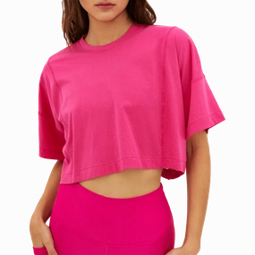 Beach Riot Esme Shortsleeve Crop
