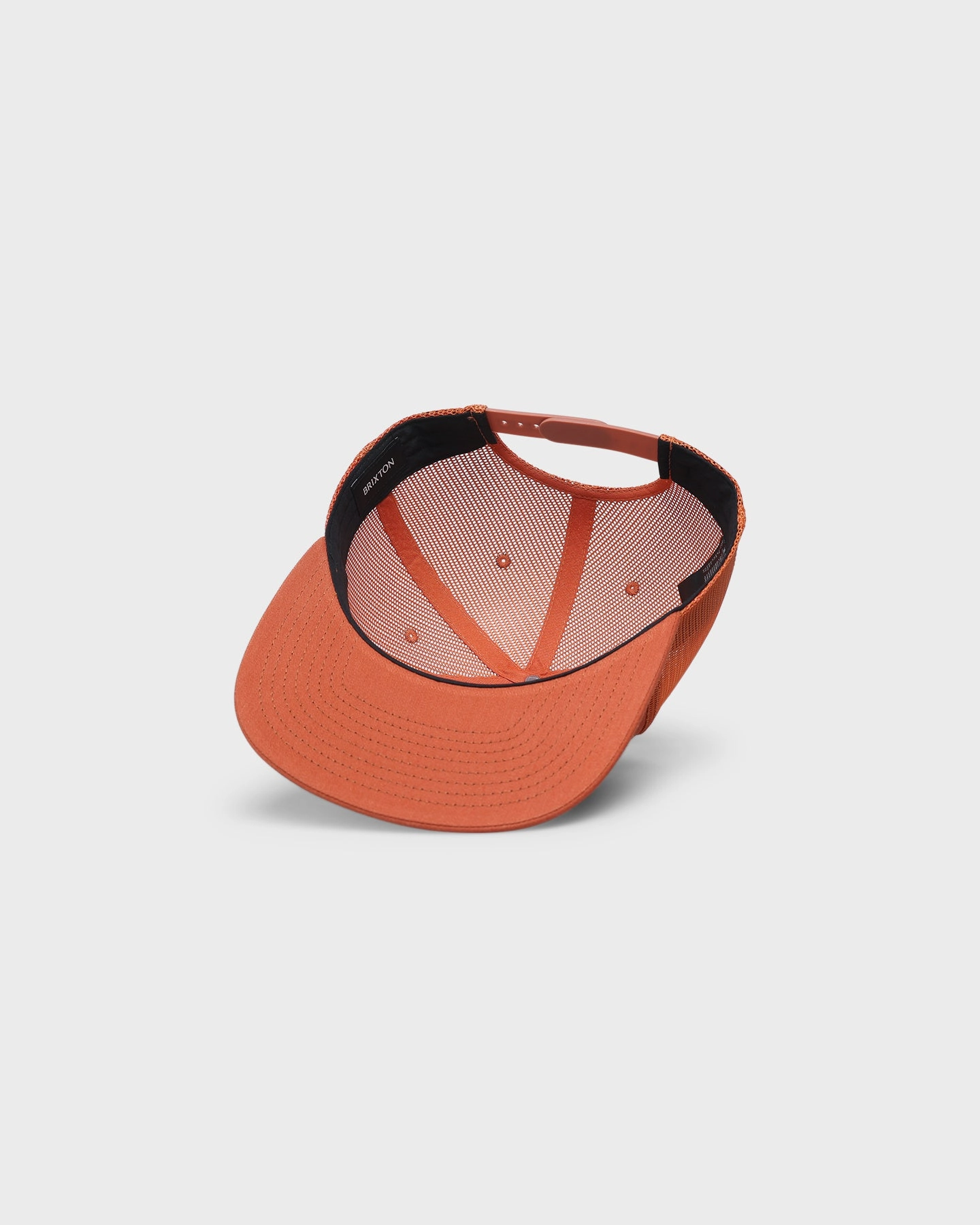 Brixton Palmer Proper MP Mesh Snapback Orange