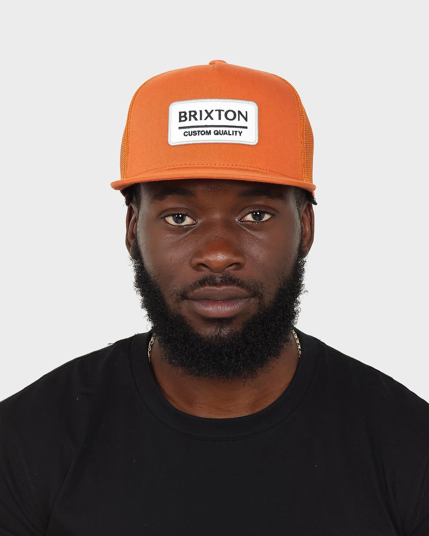 Brixton Palmer Proper MP Mesh Snapback Orange