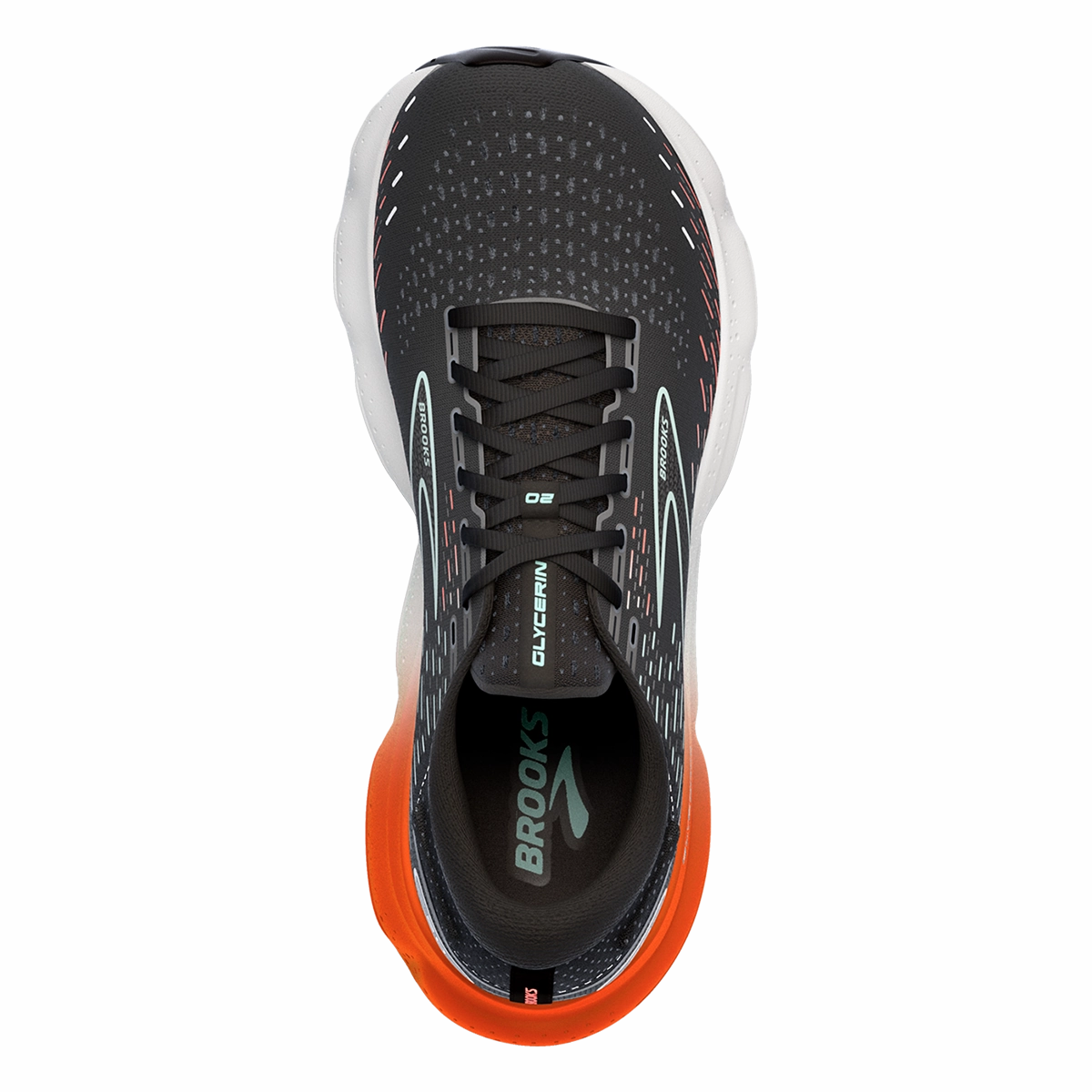 Brooks Glycerin 20 - Black - Red - Opal