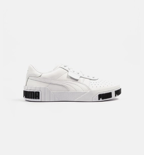 Cali Bold Womens Lifestyle Shoe - White/Gold