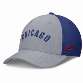 Chicago Cubs Nike Dri-Fit Rise City Gray/Royal Flex Hat