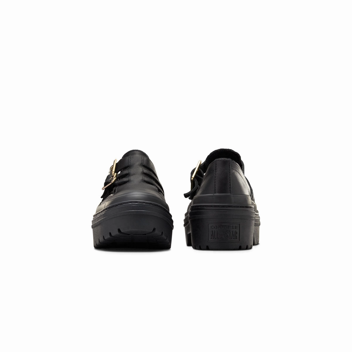 Chuck Taylor All Star Lugged Heel Mary Jane Platform 'Black Gold'