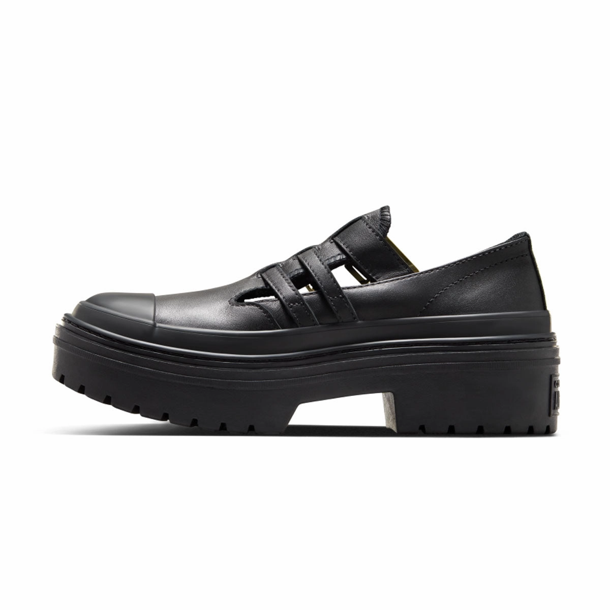 Chuck Taylor All Star Lugged Heel Mary Jane Platform 'Black Gold'