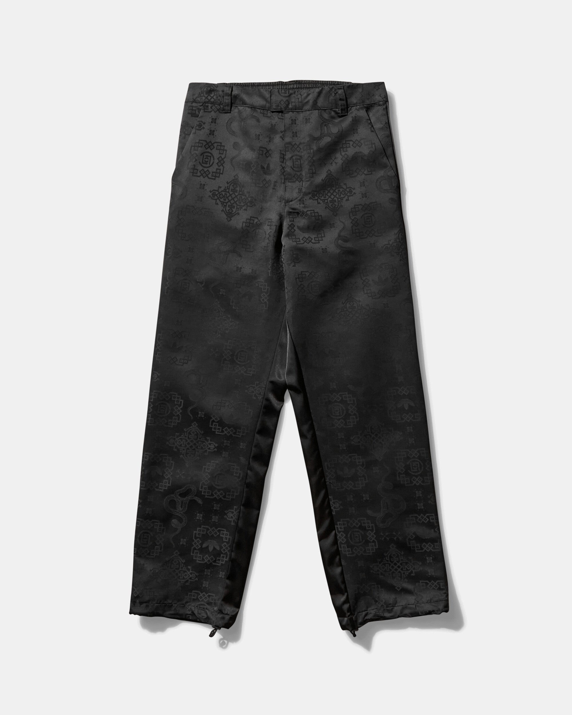 CLOT by Edison Chen Allover Print Trackpants Black