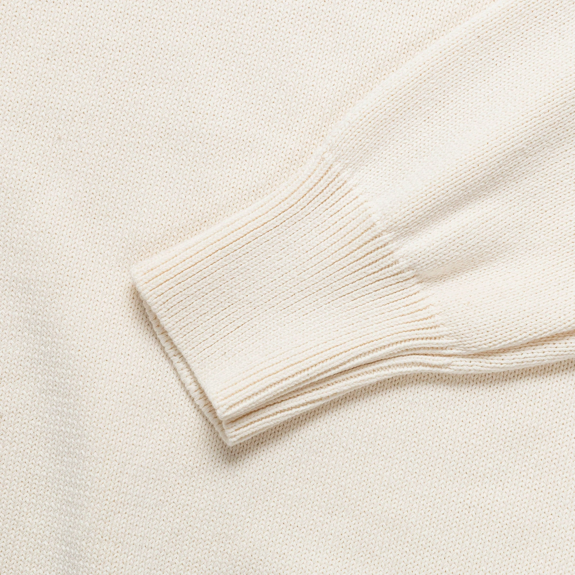 Cross Over Crew - Dry Cotton Ecru