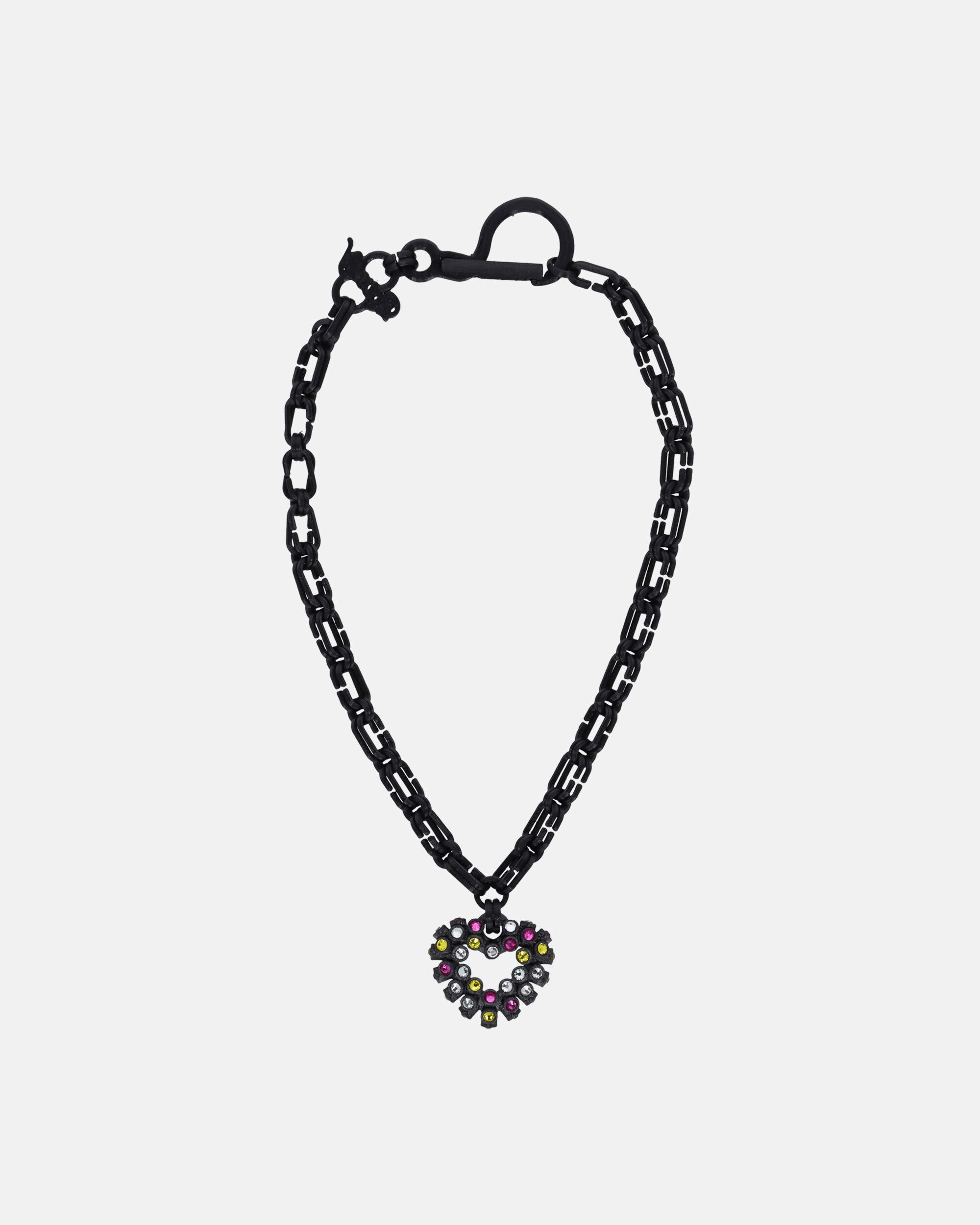 Crush Pendant Necklace Black